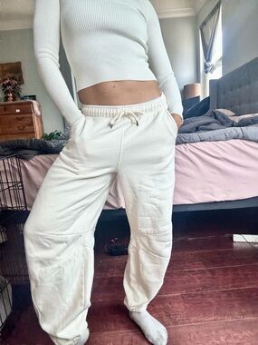 Universal Thread off-white Drawstring Joggers